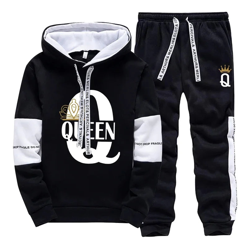 Royal Couple Hoodie Set 2026